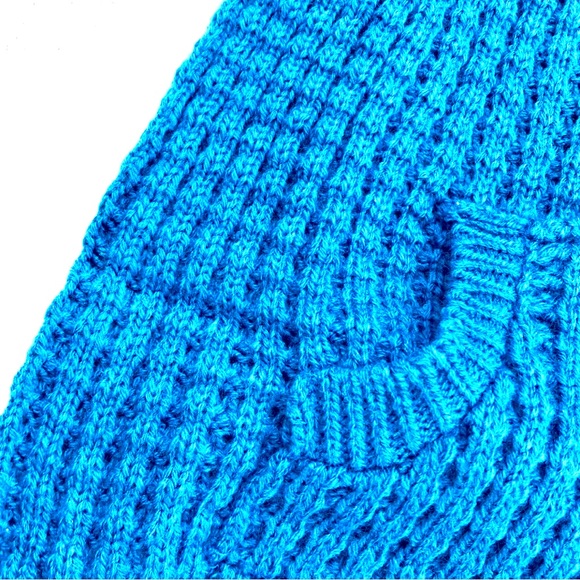 Vibrant Life Turquoise Blue Pet Sweater Size Small - Picture 3 of 4